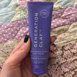 Generation Clay brightening purple clay mask!